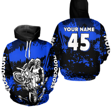 Load image into Gallery viewer, Custom Youth Motocross Hoodie for Kid Men Women Dirt Bike Hoodies Motorcycle Hoodie HOT30