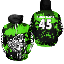 Load image into Gallery viewer, Custom Youth Motocross Hoodie for Kid Men Women Dirt Bike Hoodies Motorcycle Hoodie HOT30