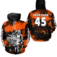 Load image into Gallery viewer, Custom Youth Motocross Hoodie for Kid Men Women Dirt Bike Hoodies Motorcycle Hoodie HOT30