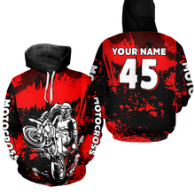 Load image into Gallery viewer, Custom Youth Motocross Hoodie for Kid Men Women Dirt Bike Hoodies Motorcycle Hoodie HOT30