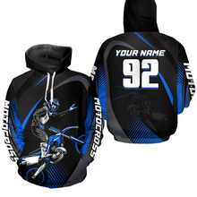Load image into Gallery viewer, Custom Youth Motocross Hoodie Jersey Dirt Bike Racing Motorcycle Hoodie Shirt for Men Women HOT27