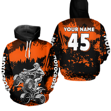 Load image into Gallery viewer, Custom ATV Motocross Hoodie for Kid Adult ATV Quad Bike Off Road Hoodie for Men Women HOT32