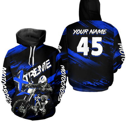 Motocross Racing Hoodie Custom Dirt Bike Off Road Motocross Hoodie Shirt for Men Women HOT22