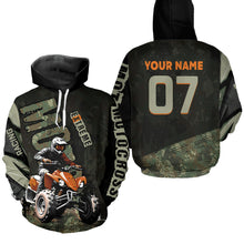 Load image into Gallery viewer, Camo Quad Bike Hoodie For Adult Atv Motocross Hooded Jersey Retro Off-Road Extreme Quad Shirt Vintage NHN005