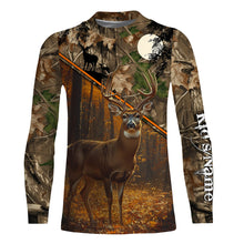 Load image into Gallery viewer, Personalized Deer Hunting Camouflage Customized Name All over printed Shirt, Gift For Hunter TTN02