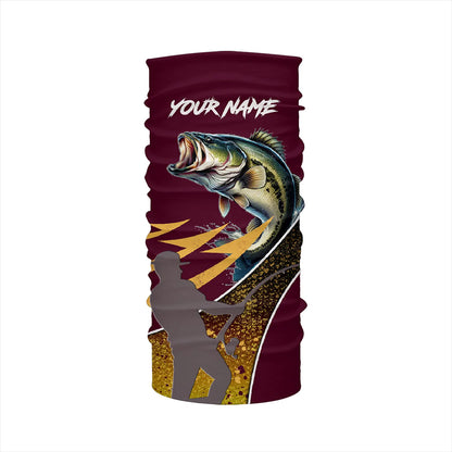 Bass Fishing Hook Jerseys Fisherman Performance Custom Name Fishing UV Shirts TTN04