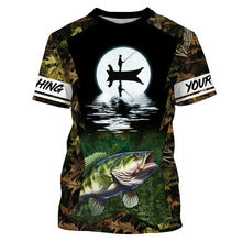 Load image into Gallery viewer, Bass Fishing Tournament Long Sleeve Performance Fishing UV Protection Shirts TTN111