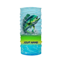 Load image into Gallery viewer, Mahi mahi (Dorado) Fishing Customize Name UV protection quick dry fishing shirts TTV47