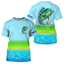 Load image into Gallery viewer, Mahi mahi (Dorado) Fishing Customize Name UV protection quick dry fishing shirts TTV47