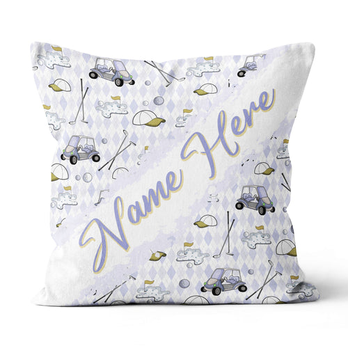 Customized Golf Pattern, Personalized Golf Decorative Pillows YYD0003