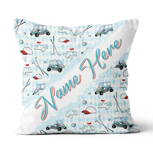Customized Golf Pattern, Personalized Golf Decorative Pillows YYD0004