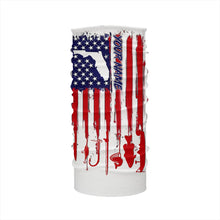 Load image into Gallery viewer, Florida America flag UV protection performance fishing shirts A33