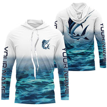 Load image into Gallery viewer, Sailfish Fishing Custom Long Sleeve Performance Fishing Shirts, Sailfish Saltwater Fishing Shirt IPHW6324