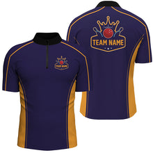 Load image into Gallery viewer, Custom Bowling League Shirts For Men And Women, Personalized Bowling Team Jerseys IPHW5161