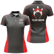 Load image into Gallery viewer, Custom Bowling League Shirts For Women, Personalized Bowling Team Jerseys IPHW5163