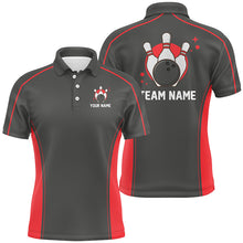 Load image into Gallery viewer, Custom Bowling League Shirts For Men And Women, Personalized Bowling Team Jerseys IPHW5163