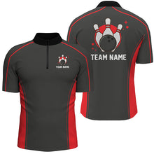 Load image into Gallery viewer, Custom Bowling League Shirts For Men And Women, Personalized Bowling Team Jerseys IPHW5163