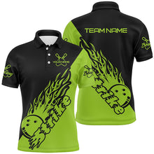 Load image into Gallery viewer, Custom Bowling Shirts For Men, Bowling Team Shirts Bowling Strike | Green IPHW5175