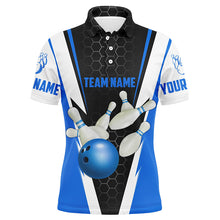 Load image into Gallery viewer, Bowling Shirts For Men Custom Name And Team Name Strike Bowling Ball And Pins, Team Bowling Shirts IPHW4594