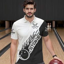 Load image into Gallery viewer, Custom Bowling Shirts For Men And Women, Bowling Team Shirts Bowling Strike IPHW3788