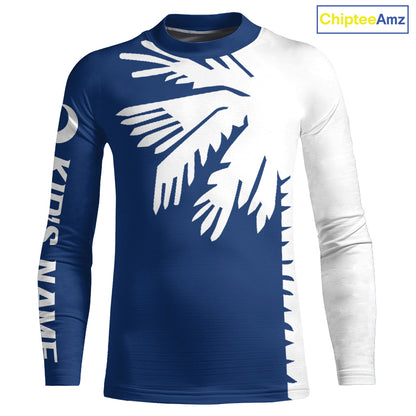 South Carolina Flag Custom Long Sleeve Uv Protection Performance Fishing Shirts IPHW7902