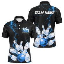 Load image into Gallery viewer, Customize Multi-Color Thunder Lightning Bowling Shirts For Men And Women, Strike Bowling Team Jerseys IPHW6587
