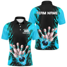 Load image into Gallery viewer, Personalized Flame Bowling Shirts For Men And Wmen, Multi-Color Team Bowling Jerseys Bowling Outfit IPHW6592