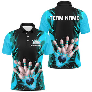 Personalized Flame Bowling Shirts For Men And Wmen, Multi-Color Team Bowling Jerseys Bowling Outfit IPHW6592