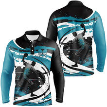 Load image into Gallery viewer, Custom Pickleball Shirts For Men, Men'S Pickleball Outfits Personalized Pickleball Gifts | Blue IPHW6926