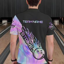 Load image into Gallery viewer, Strike Bowling Polo Shirts For Men, Custom Bowling Team Shirts Bowler Outfit IPHW5242