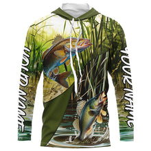 Load image into Gallery viewer, Walleye Fishing Custom 3D All Over  Printed Shirts, Walleye Tournament Fishing Shirts Gift Ideas IPHW6650