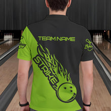 Load image into Gallery viewer, Custom Bowling Shirts For Men And Women, Bowling Team Shirts Bowling Strike | Green IPHW4291