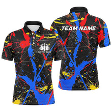 Load image into Gallery viewer, Personalized Colorful Bowling Shirts For Men And Women, Custom Name Bowling Team Jerseys IPHW6181