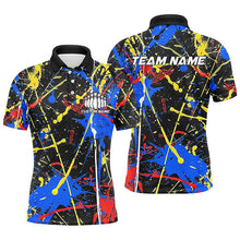 Load image into Gallery viewer, Personalized Colorful Bowling Shirts For Men And Women, Custom Name Bowling Team Jerseys IPHW6182