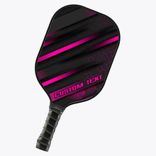 Load image into Gallery viewer, Custom Black And Pink Double-Sided Printing Pickleball Paddle, Pickleball Equipment Pickleball Gifts IPHW7215