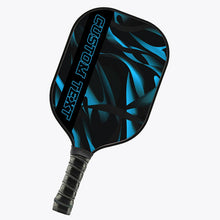 Load image into Gallery viewer, Black And Blue Custom Pickleball Paddles For Men And Women, Pickleball Team Paddle Pickleball Gifts IPHW7226