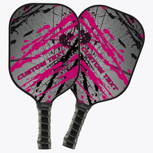 Load image into Gallery viewer, Personalized Pink Pickleball Paddles With Name, Pickleball Tournaments Paddle For Team, Pickleball Gifts IPHW7234
