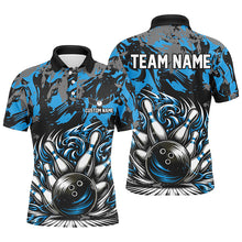 Load image into Gallery viewer, Custom Multi-Color Strike Bowling Shirts For Men And Women, Bowling Ball And Pins Bowling Team Jerseys IPHW5932