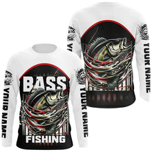 Load image into Gallery viewer, Custom Largemouth Bass Fishing Jerseys, Bass Long Sleeve Tournament Fishing Shirts For Men And Women IPHW5825