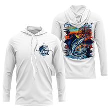 Load image into Gallery viewer, Custom Sailfish Fishing Long Seeve Sport Fishing Shirts, Saltwater Performance Fishing Shirt IPHW7069