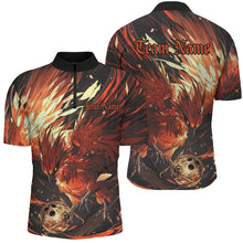 Load image into Gallery viewer, Custom Phoenix Bowling Shirts For Men, Phoenix Bowling Team Jerseys Team Outfits IPHW7662