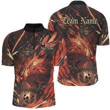 Load image into Gallery viewer, Custom Phoenix Bowling Shirts For Men, Phoenix Bowling Team Jerseys Team Outfits IPHW7663