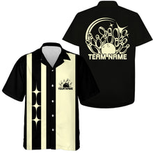 Load image into Gallery viewer, Custom Classic Vintage Bowling Team Shirts, 50S Retro Bowling Button Up Shirt IPHW10089