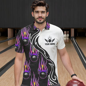 Custom Bowling Shirts For Men And Women, Personalized Bowling Team Jerseys IPHW4598