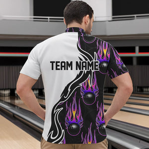 Custom Bowling Shirts For Men And Women, Personalized Bowling Team Jerseys IPHW4598