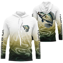 Load image into Gallery viewer, Crappie Fishing Long Sleeve Tournament Shirts, Custom Crappie Fishing Jerseys IPHW6342