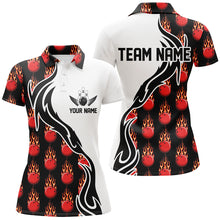 Load image into Gallery viewer, Custom Bowling Shirts For Women, Personalized Bowling Team Jerseys Bowling Pattern IPHW4959