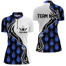 Load image into Gallery viewer, Custom Bowling Shirts For Women, Personalized Bowling Team Jerseys Bowling Pattern IPHW4960