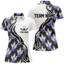 Load image into Gallery viewer, Custom Bowling Shirts For Women, Personalized Bowling Team Jerseys Bowling Pattern IPHW4964