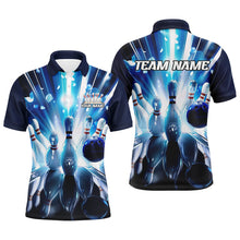 Load image into Gallery viewer, Custom Multi-Color Bowling Ball And Pins Bowlers Shirts For Men And Women, Bowling League Style Shirts For Team IPHW6589